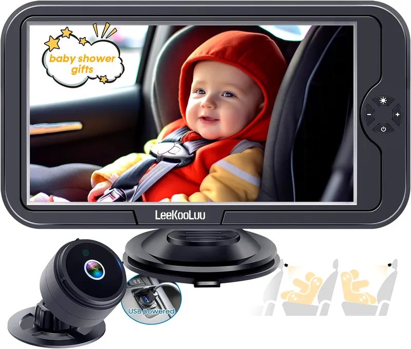 LeeKooLuu Baby Car Camera for Backseat