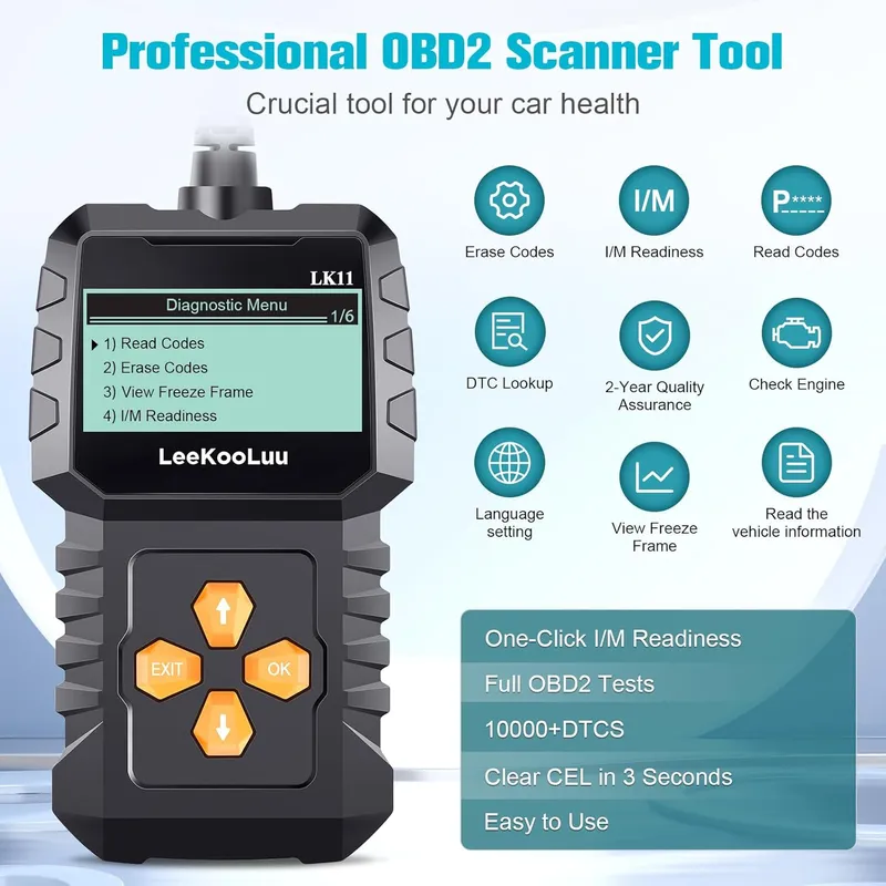 Leekooluu OBD2 Scanner